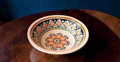 Insalatiera in Ceramica Artigianale Zinguia Orange Sun - Ø 22 cm Insalatiera in Ceramica Artigianale Zinguia Orange Sun - Ø 22 cm