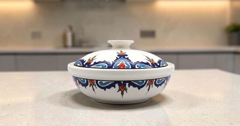 Zuppiera in Ceramica con Coperchio Ø 30 cm | Modello "Lara"