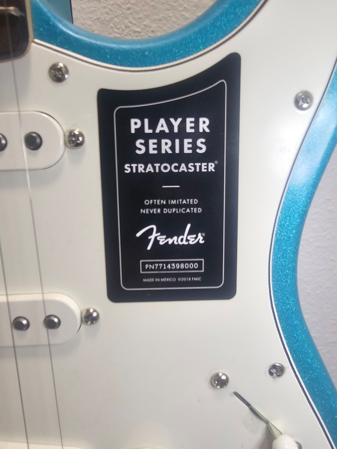 SAGE &quot;SEMI HOLLOW&quot; STRAT STYLE ELECTRIC GUITAR