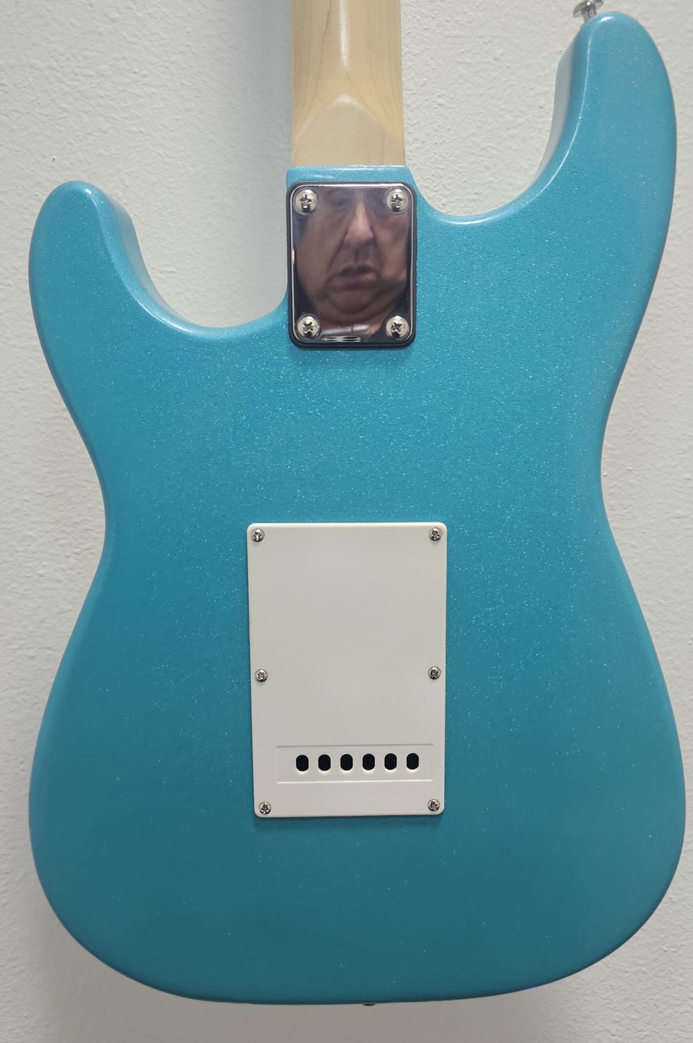 SAGE &quot;SEMI HOLLOW&quot; STRAT STYLE ELECTRIC GUITAR