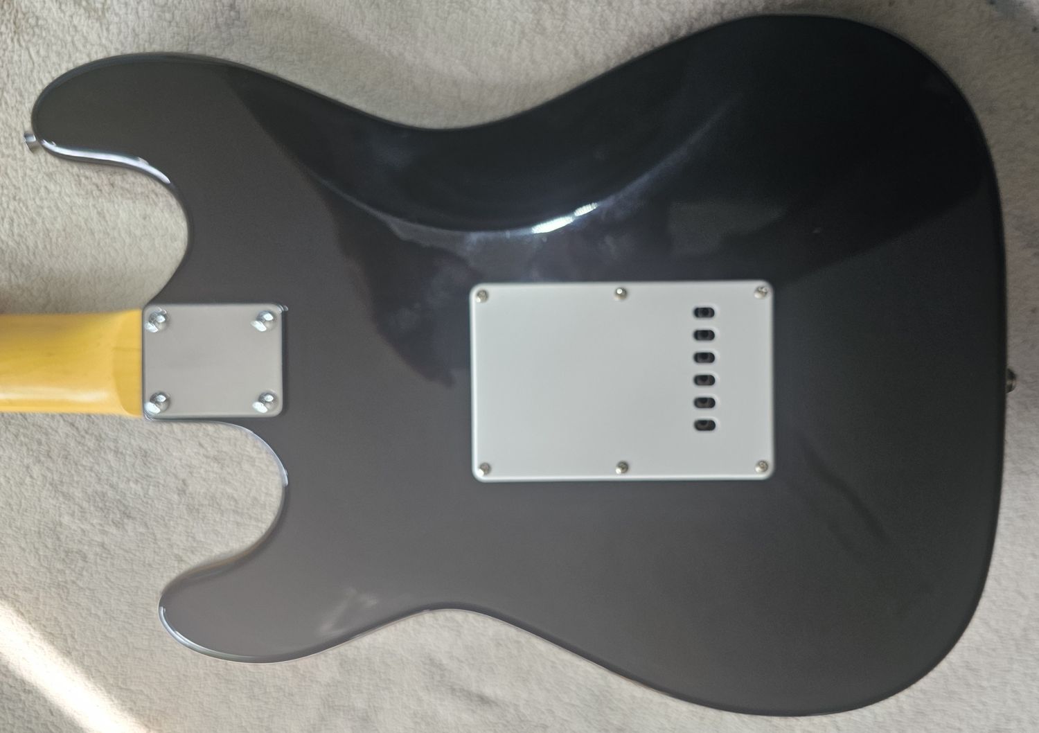 Spectrum STRAT TYPE Electric Guitar Black