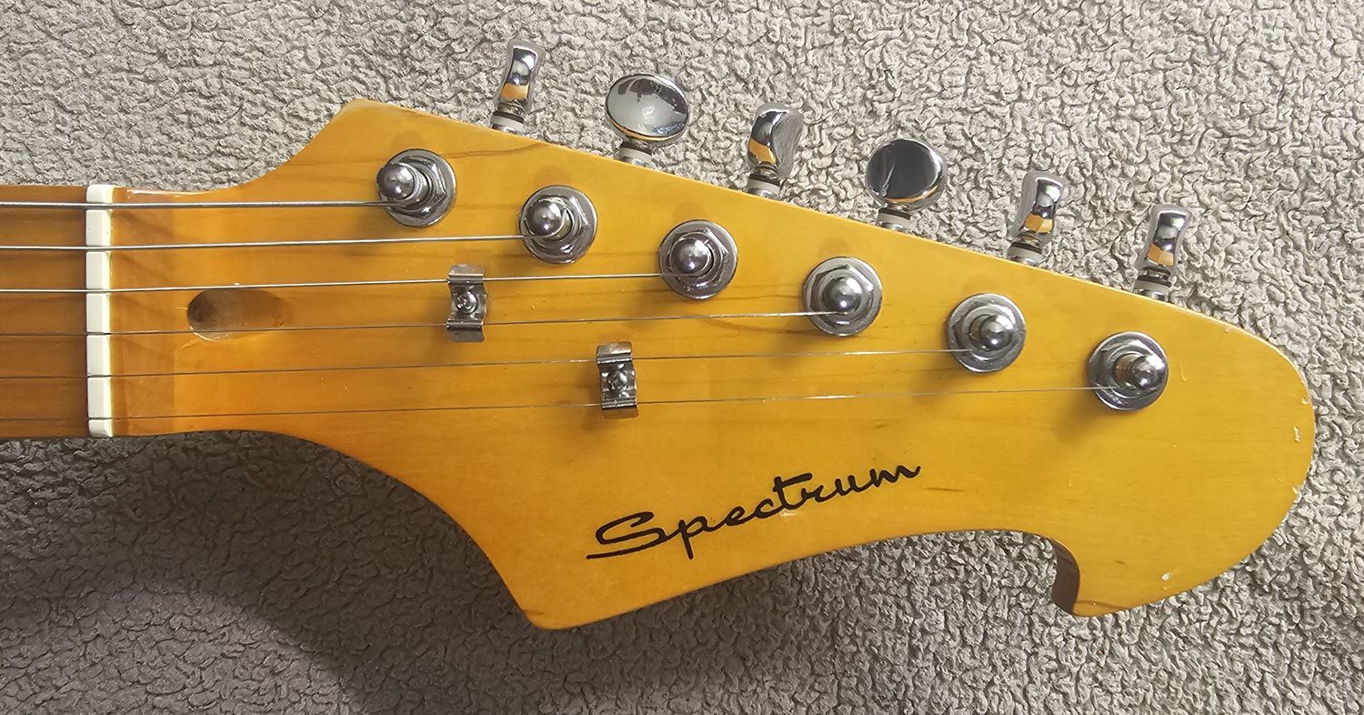 Spectrum STRAT TYPE Electric Guitar Black