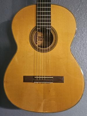 1970 Braziliian Rosewood board VENTURA V-1585 Vintage Classical Guitar