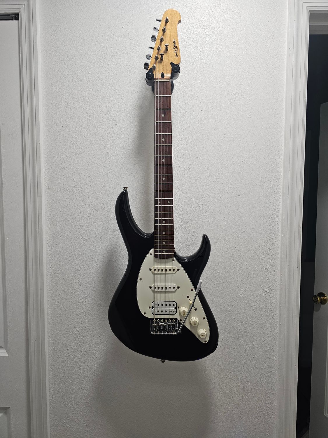 Carlo Robelli HSS Black Electric Guitar