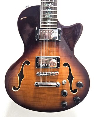 Grote 12 Strings Maple Semi Hollow Jazz Electric Guitar