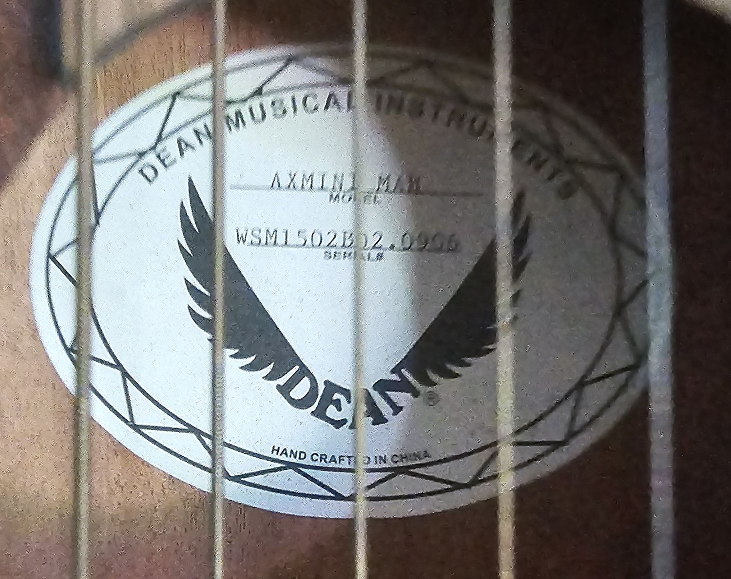 Dean AXS Mini Acoustic Guitar