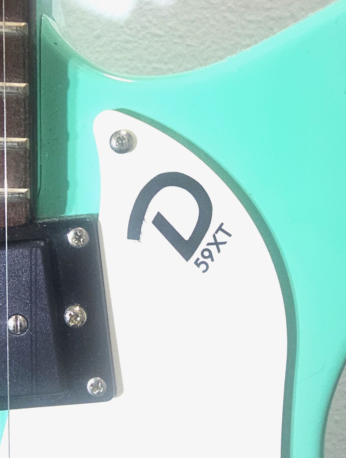 Danelectro 59XT - Aqua with Wilkinson Tremolo (D59XT)