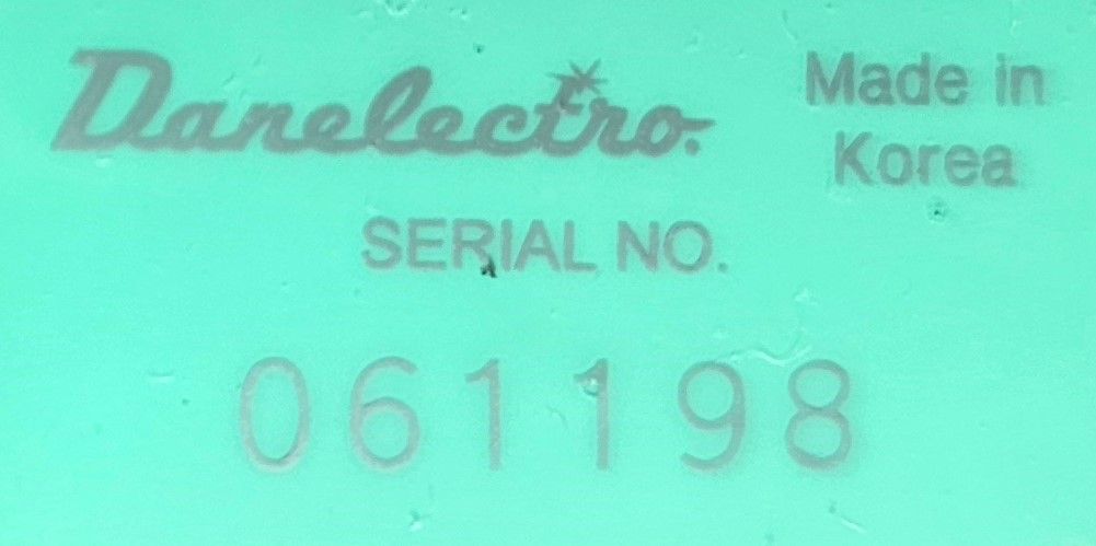 Danelectro 59XT - Aqua with Wilkinson Tremolo (D59XT)