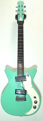 Danelectro 59XT - Aqua with Wilkinson Tremolo (D59XT)