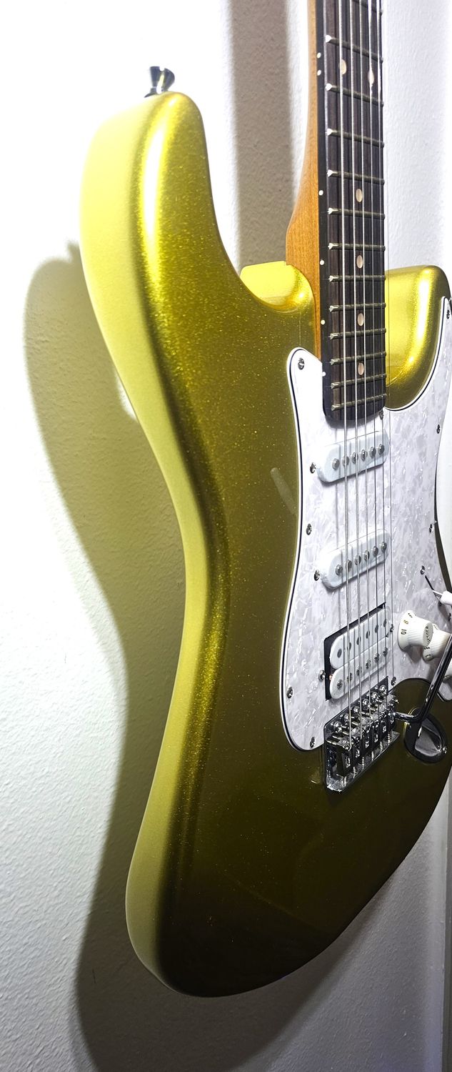 GALYDA ST HSS CUSTOM Gold Stratocaster NEW