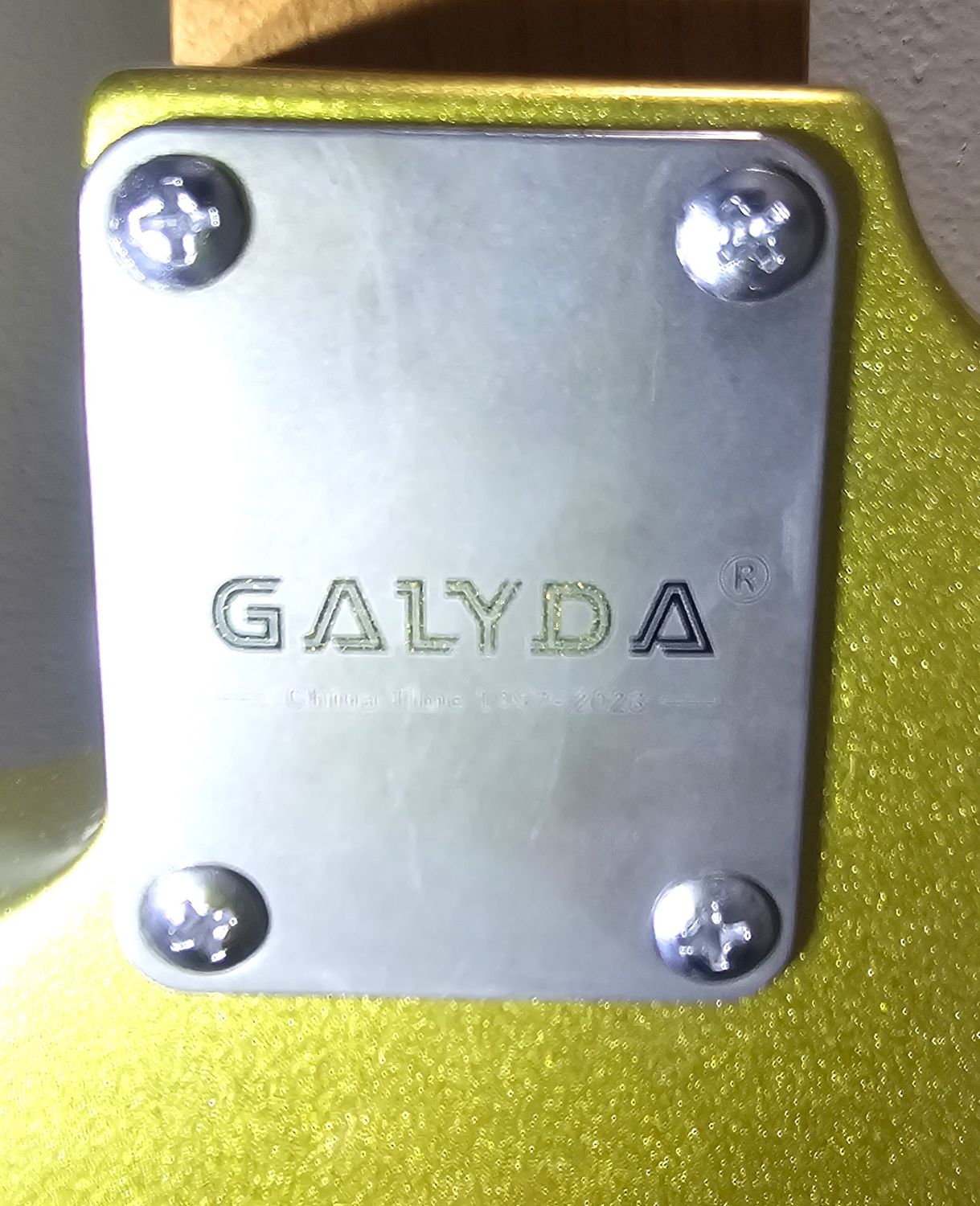 GALYDA ST HSS CUSTOM Gold Stratocaster NEW