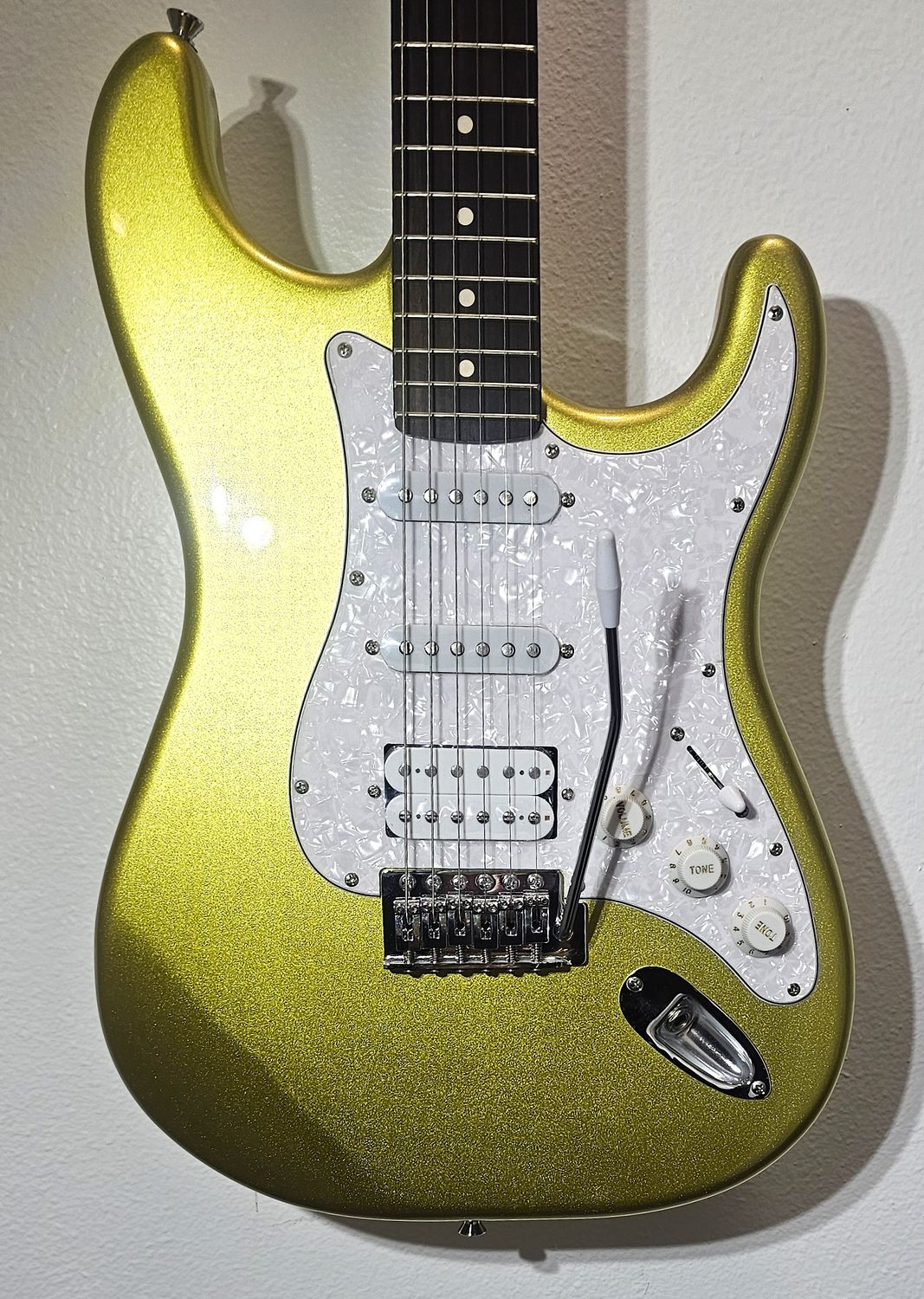 GALYDA ST HSS CUSTOM Gold Stratocaster NEW
