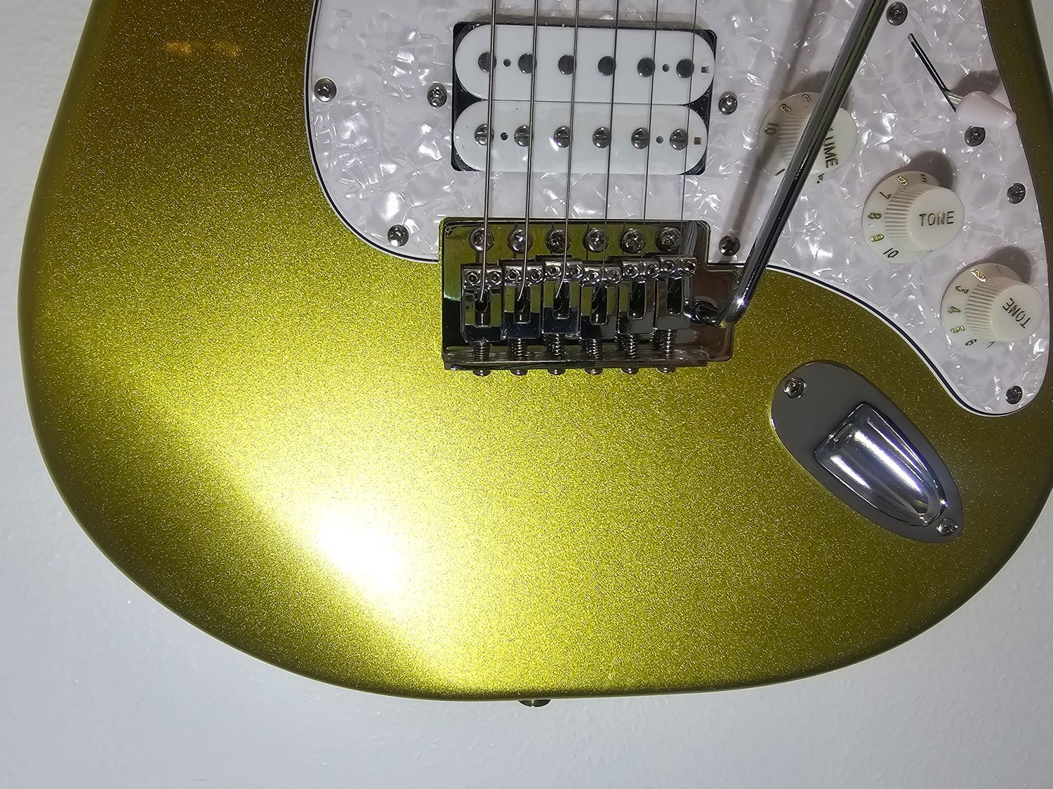 GALYDA ST HSS CUSTOM Gold Stratocaster NEW