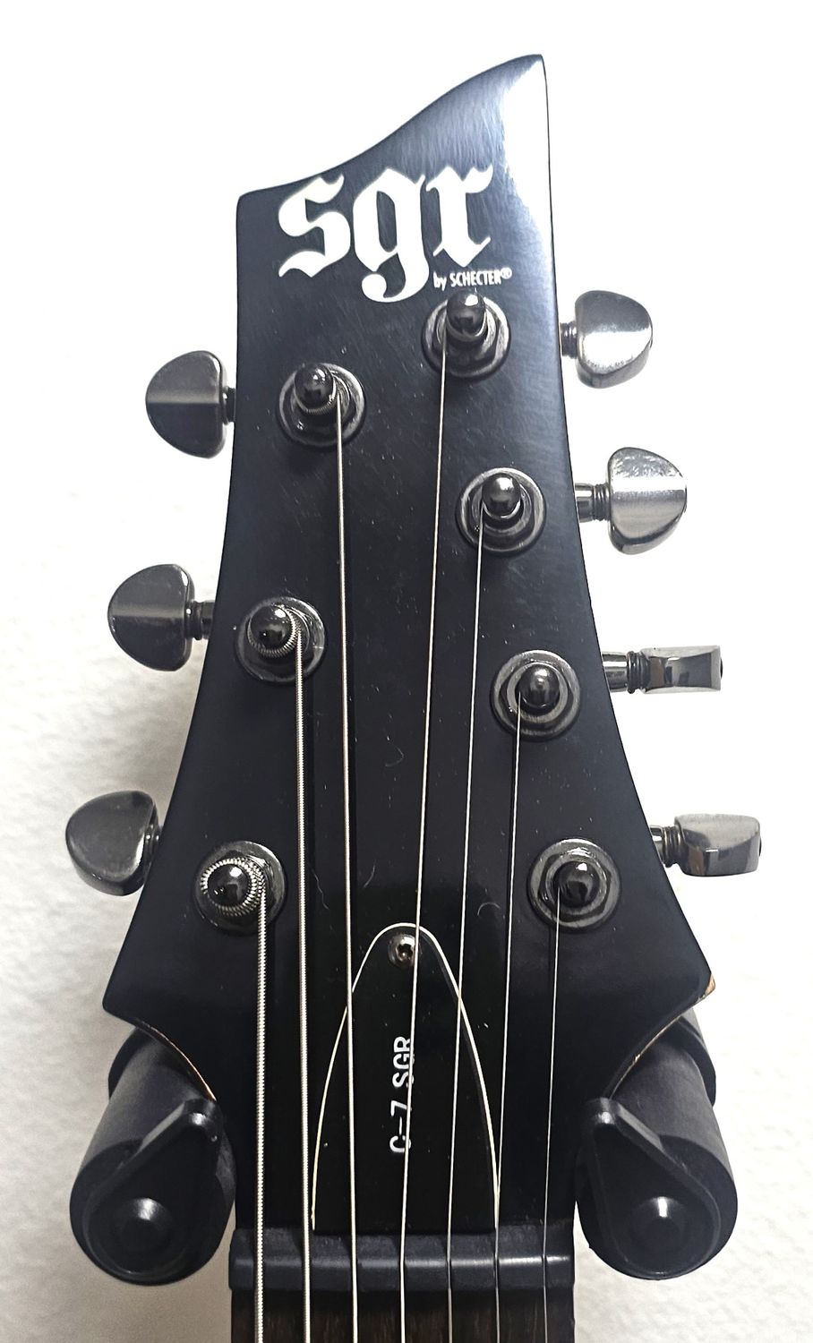Schecter Guitar Research C-7 SGR Silverburst Solid Body Electric Guitar