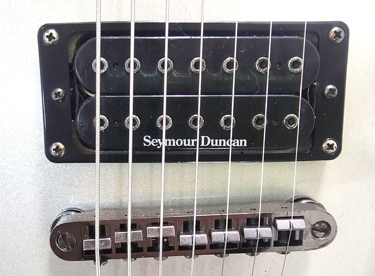 Schecter Guitar Research C-7 SGR Silverburst Solid Body Electric Guitar