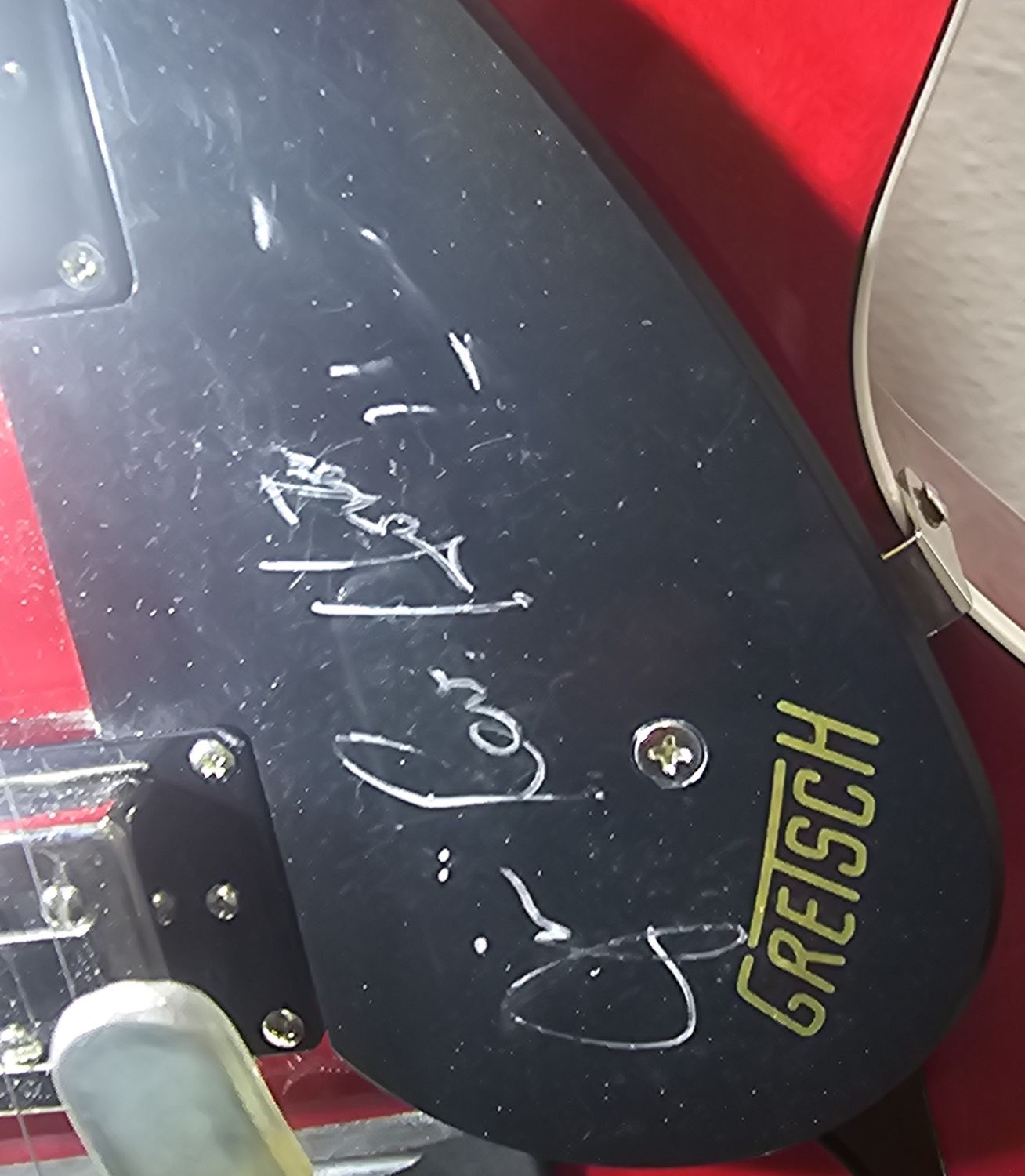 Gretsch G2420T Streamliner Hollowbody Electric Guitar with Bigsby - Brandywine 2016 LIKE NEW! autographed by Jim Heath