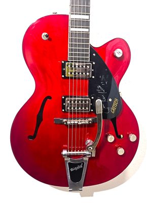 Gretsch G2420T Streamliner Hollowbody Electric Guitar with Bigsby - Brandywine 2016 LIKE NEW! autographed by Jim Heath