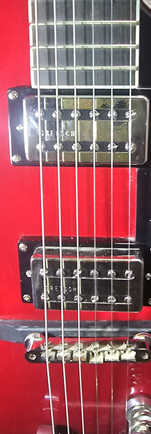 Gretsch G2420T Streamliner Hollowbody Electric Guitar with Bigsby - Brandywine 2016 LIKE NEW! autographed by Jim Heath
