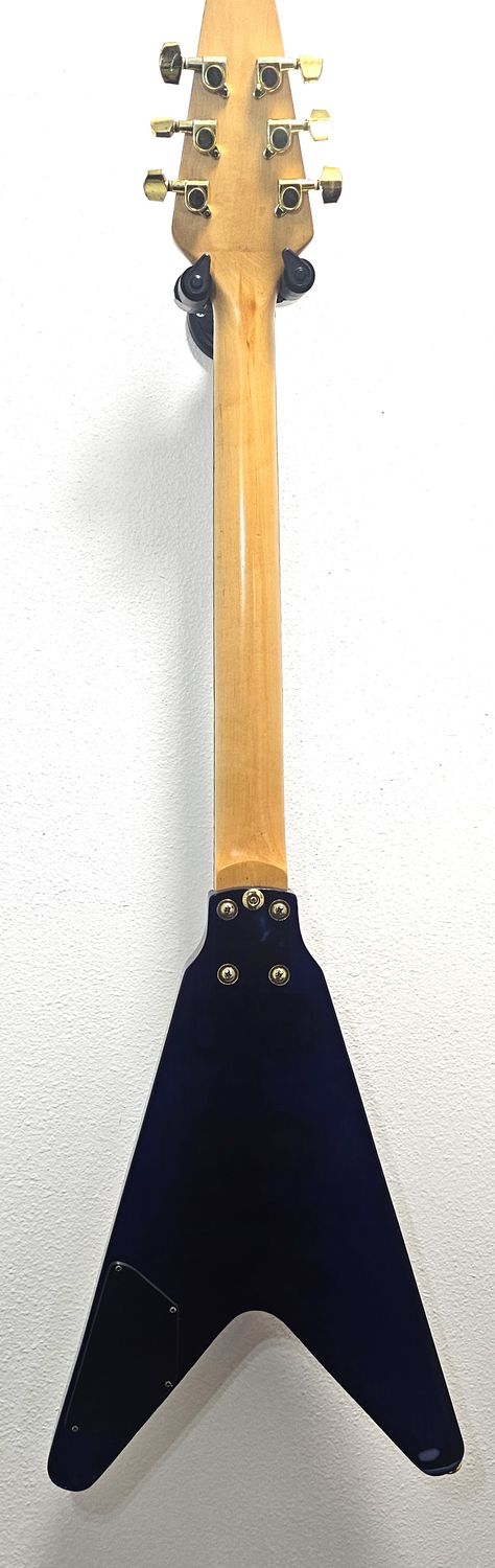 Grand Flying V blue acrylic