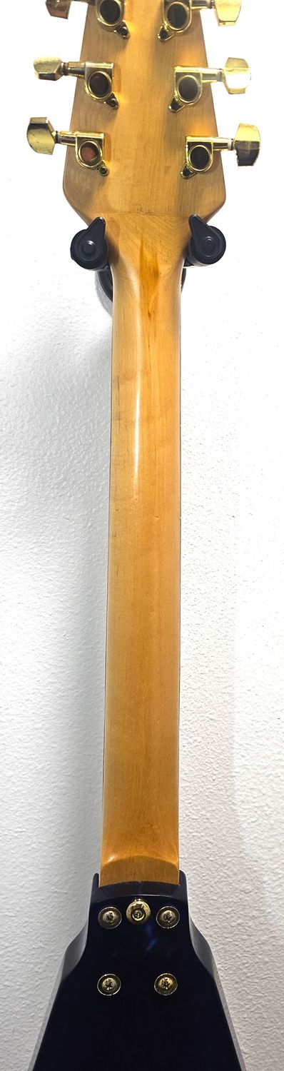 Grand Flying V blue acrylic