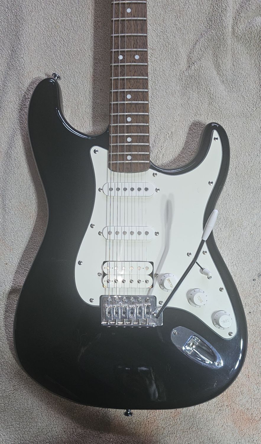 Fender Starcaster Stratocaster 2008 - Black
