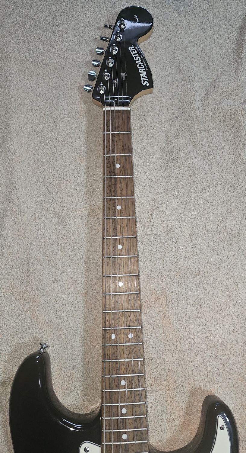 Fender Starcaster Stratocaster 2008 - Black