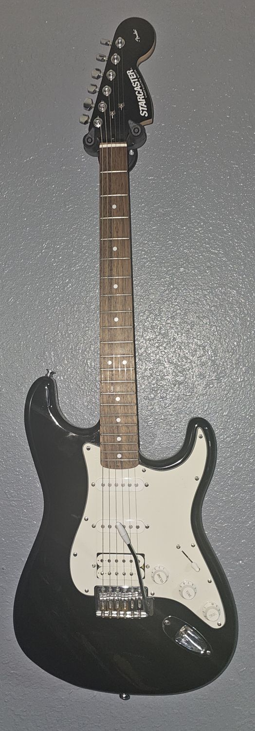 Fender Starcaster Stratocaster 2008 - Black