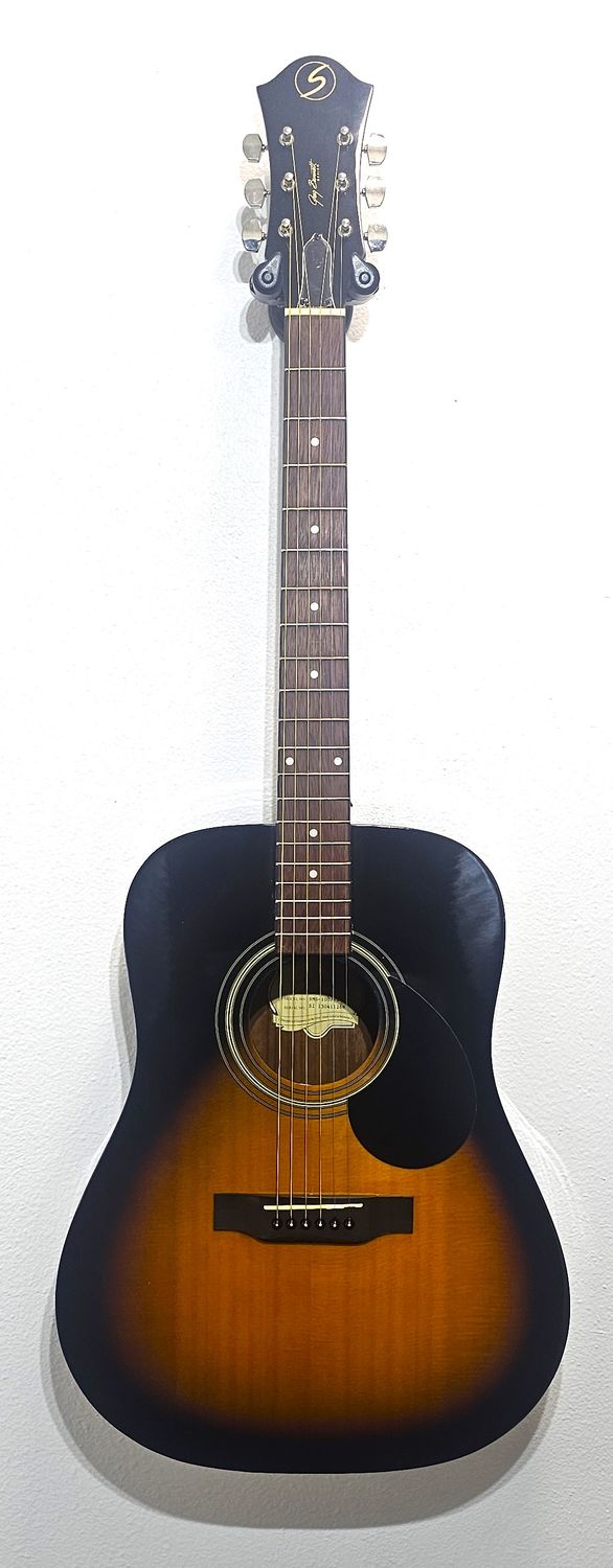 NEW Samick Greg Bennett Design SMS100  Acoustic Guitar Vintage Sunburst