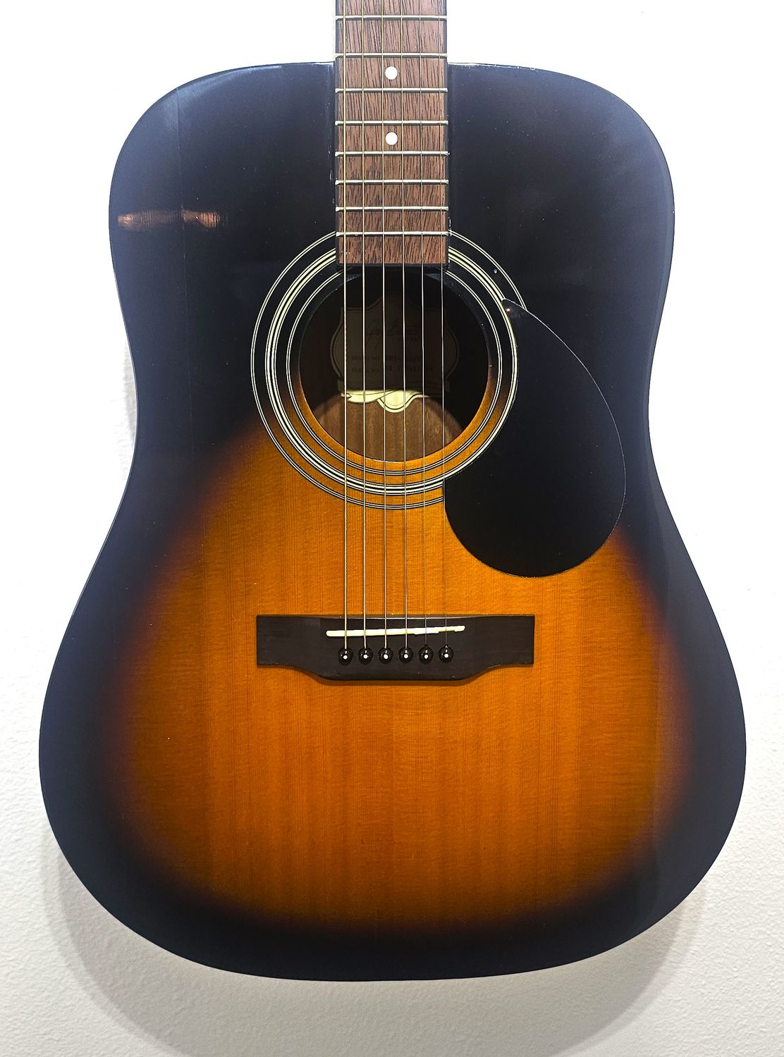 NEW Samick Greg Bennett Design SMS100  Acoustic Guitar Vintage Sunburst