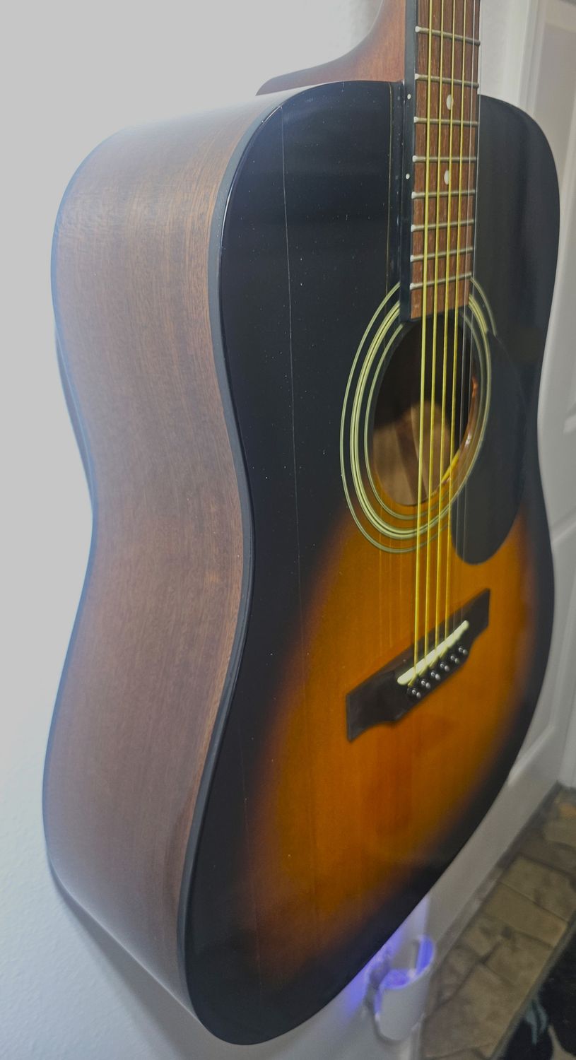 NEW Samick Greg Bennett Design SMS100  Acoustic Guitar Vintage Sunburst
