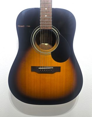 NEW Samick Greg Bennett Design SMS100  Acoustic Guitar Vintage Sunburst