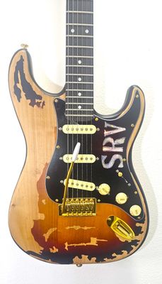 NEW Fender Stevie Ray Vaughan Stratocaster COPY RELIC