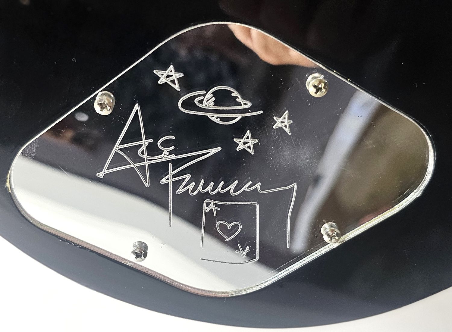 NEW Ace Frehley Signature Les Paul Electric Guitar Transparent Blackburst 3H pickup