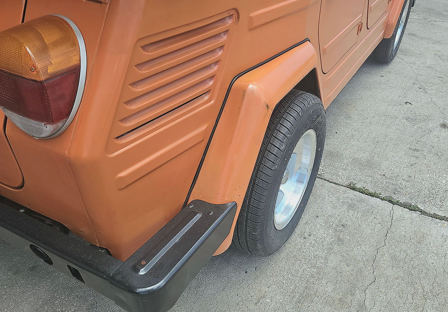 VW THING BEFORE PAINT