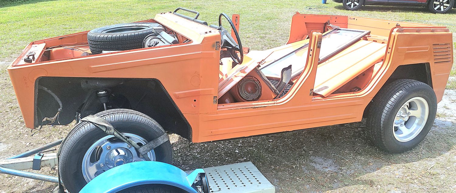 VW THING BEFORE PAINT