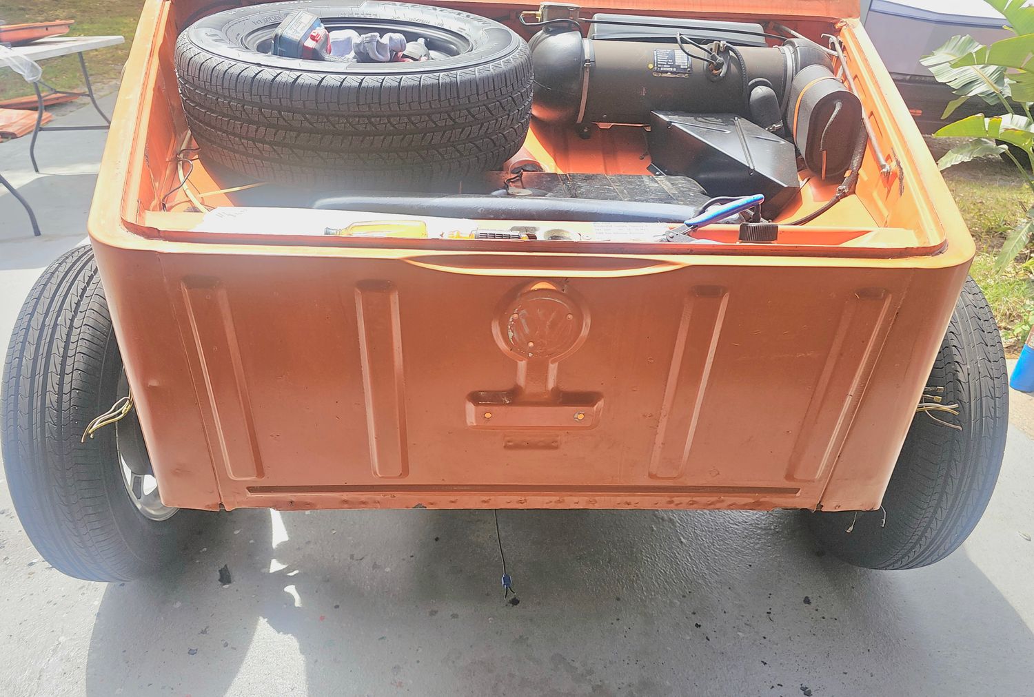 VW THING BEFORE PAINT