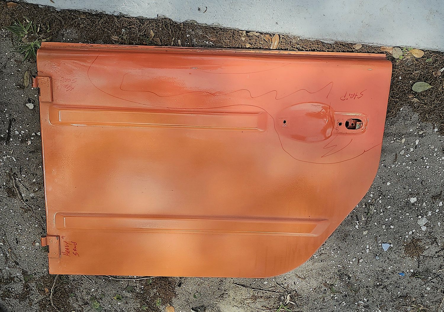 VW THING BEFORE PAINT