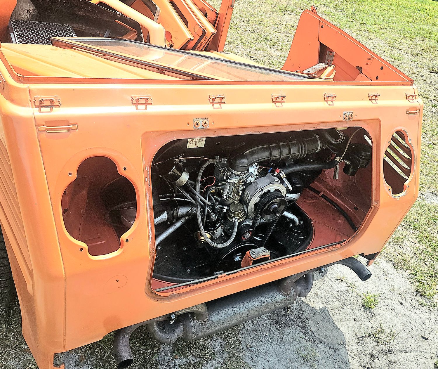 VW THING BEFORE PAINT