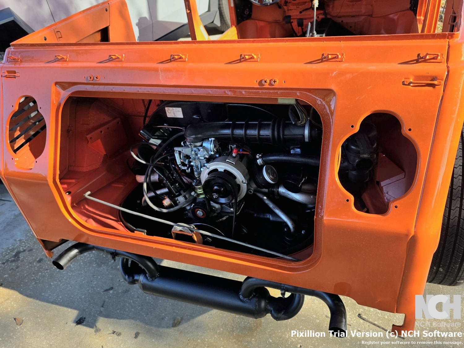 VW THING AFTER PAINT
