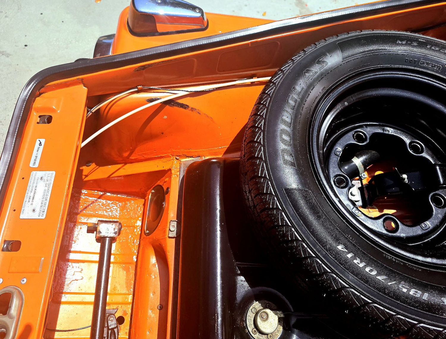 VW THING AFTER PAINT