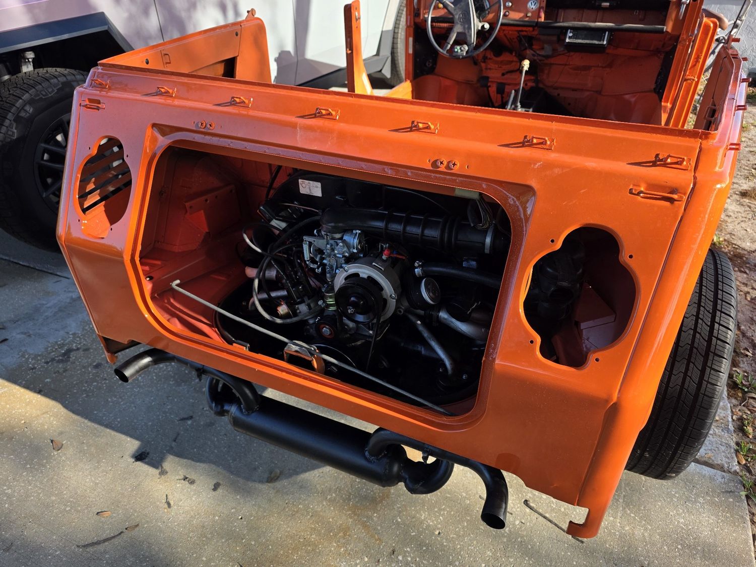 VW THING AFTER PAINT
