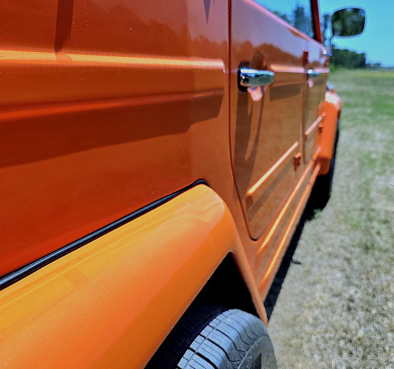 VW THING AFTER PAINT