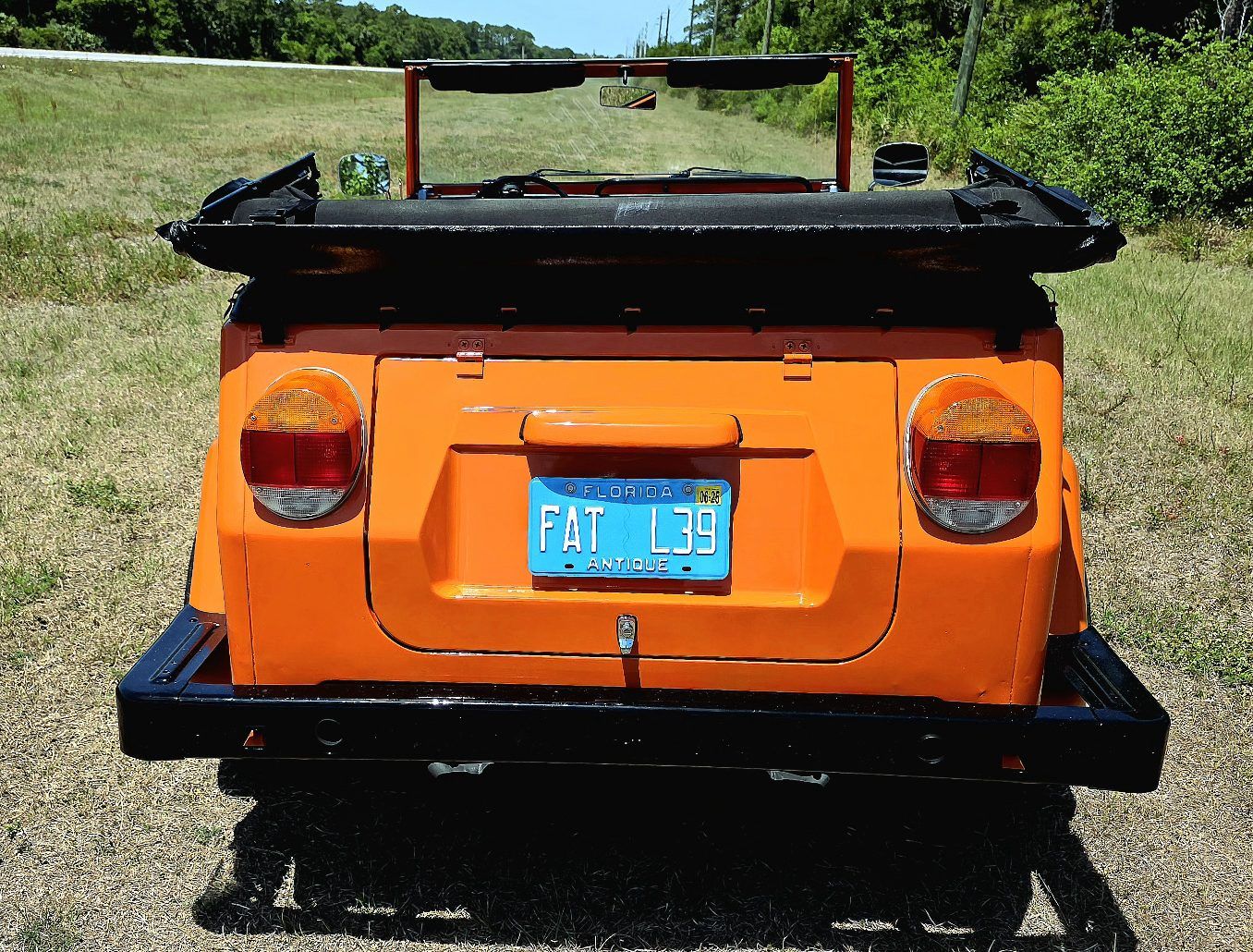 VW THING AFTER PAINT