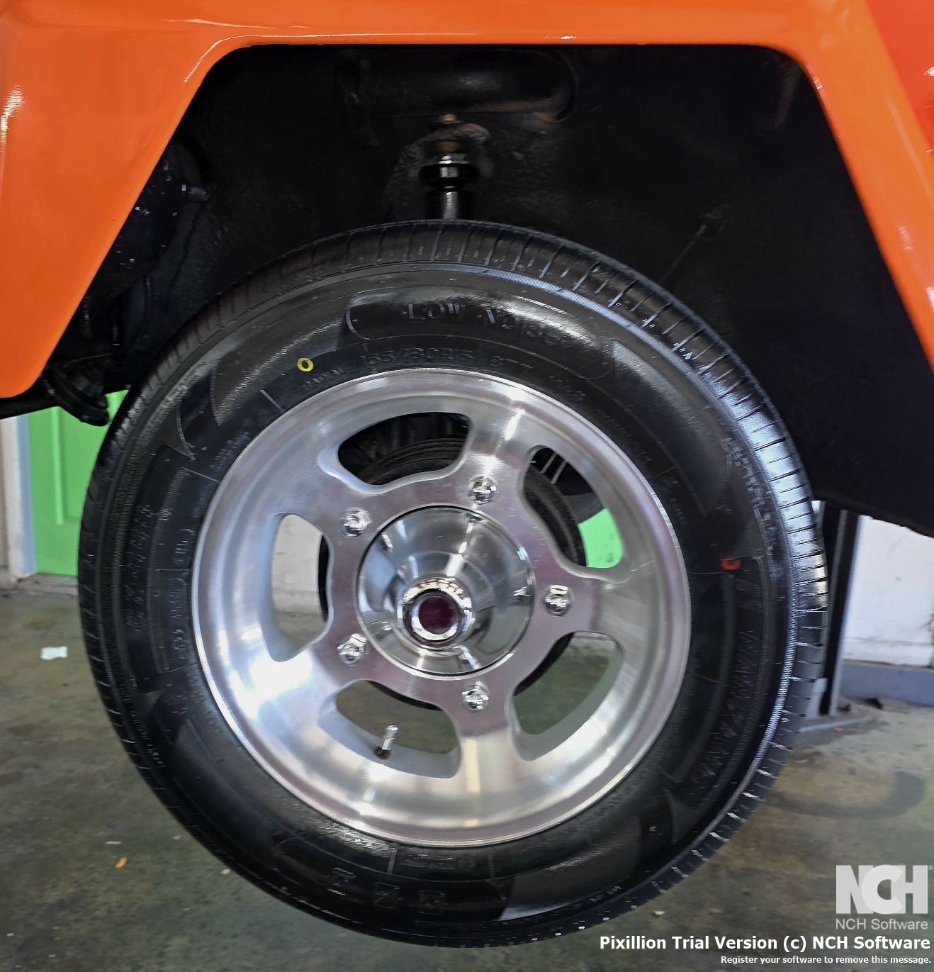 VW THING AFTER PAINT