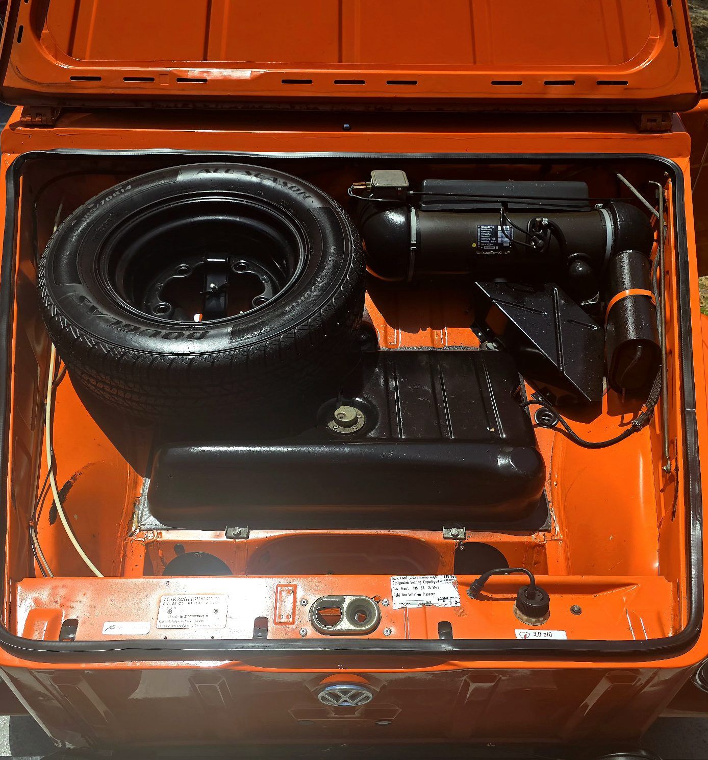 VW THING AFTER PAINT