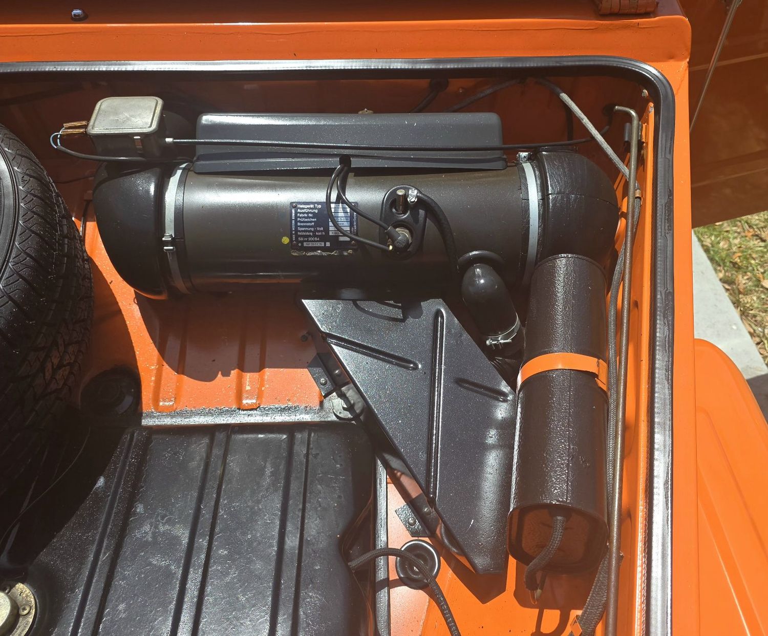 VW THING AFTER PAINT