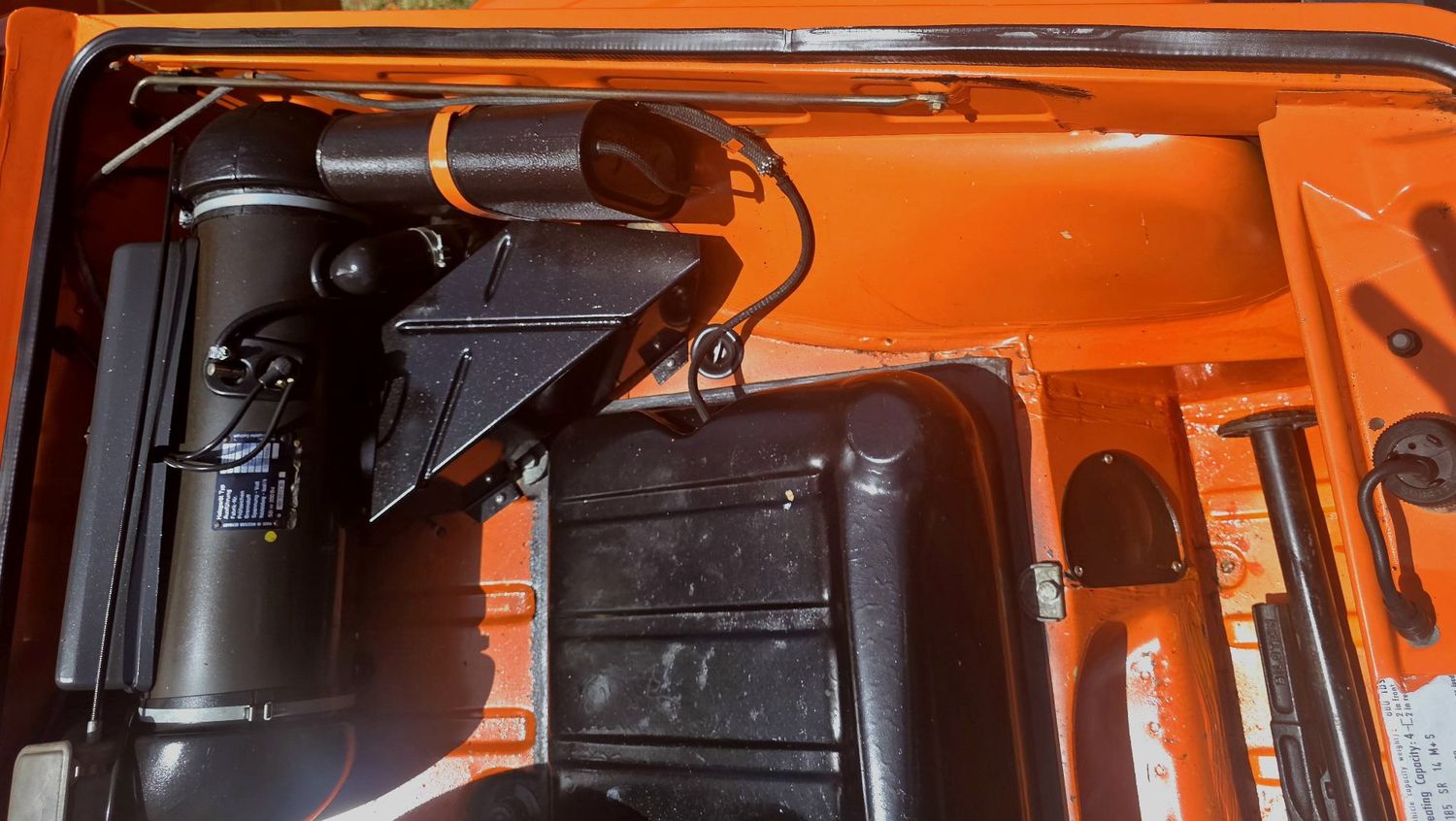 VW THING AFTER PAINT