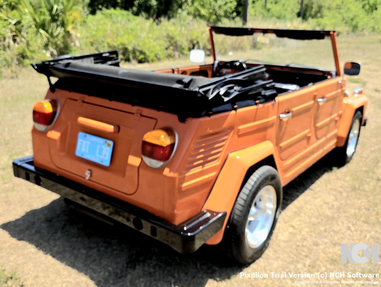 VW THING AFTER PAINT