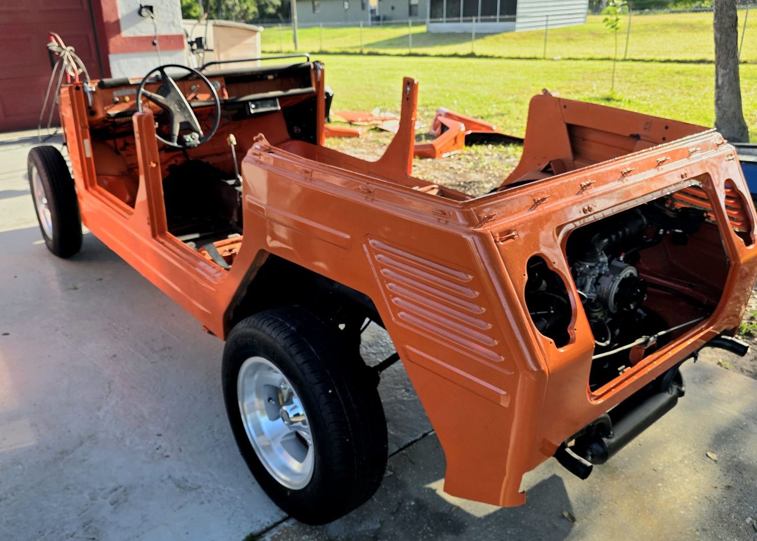 VW THING AFTER PAINT