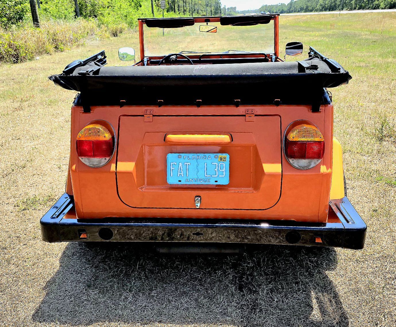 VW THING AFTER PAINT